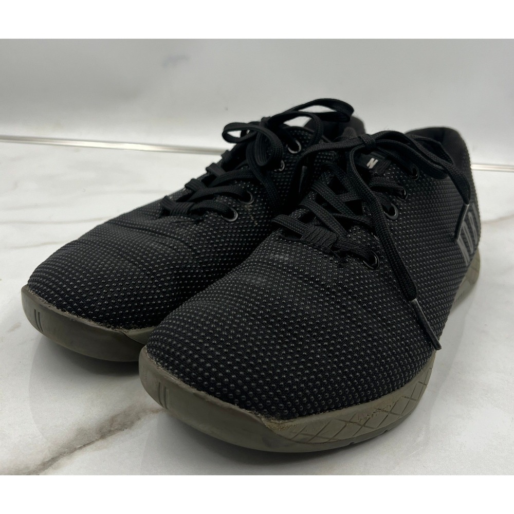 NOBULL SuperFabric Trainer Shoes Mens Sz 11 Cross Training Shoes Granite Black